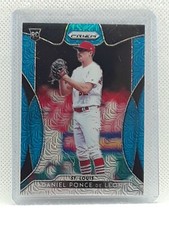 Daniel Ponce de Leon 2019 Prizm Baseball RC BLUE MOJO (/399) St. Louis Cardinals