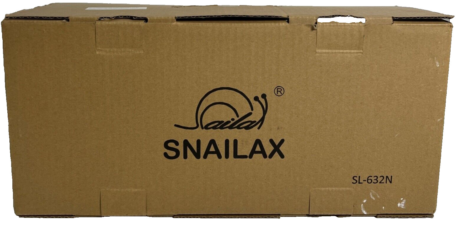 Snailax Shiatsu Neck Back Massager with Heat Shoulder Massager Pillow SL-632N