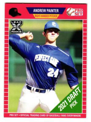2021 Andrew Painter Leaf Pro Set Rookie Red - Philadelphia Phillies