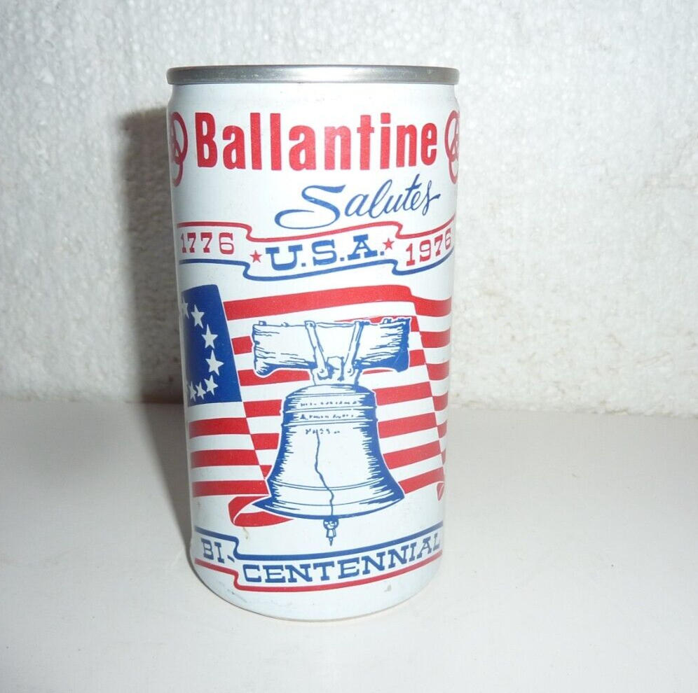 Vintage 1776-1976 Ballantine Beer Bi-Centennial Can Empty  F-1