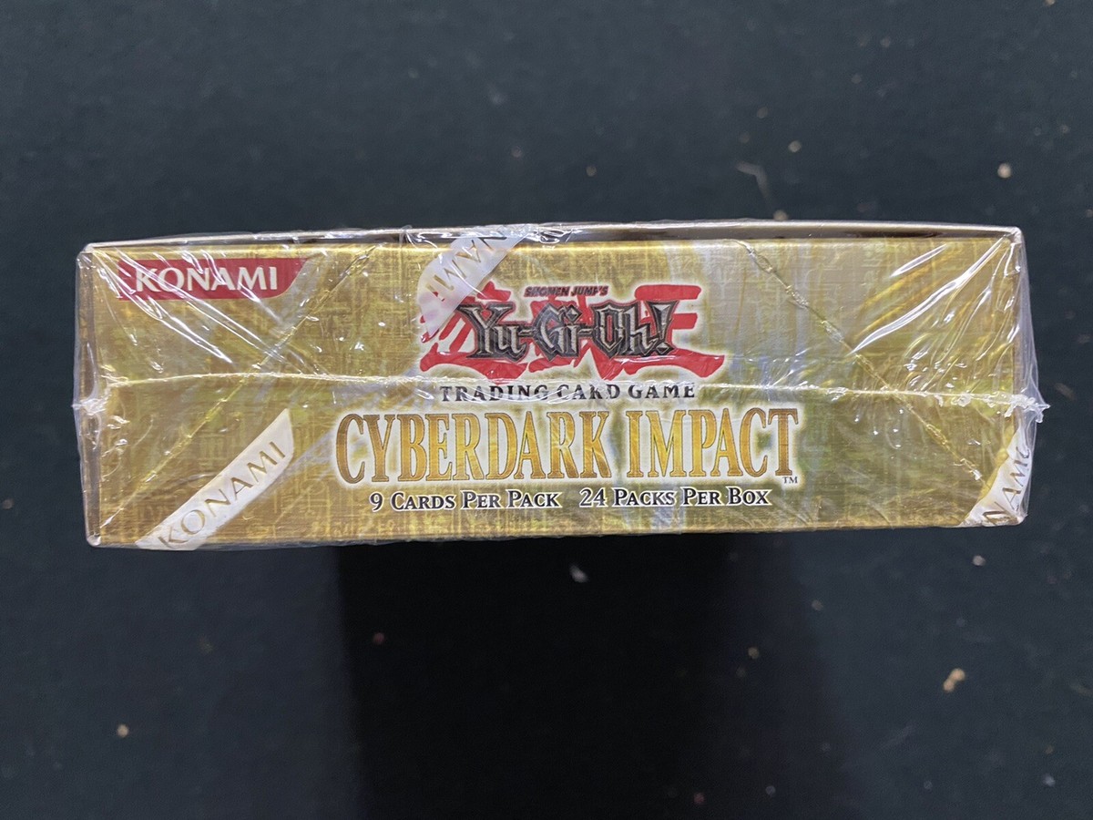 Yugioh Cyberdark Impact 1st Edition Booster Box Factory