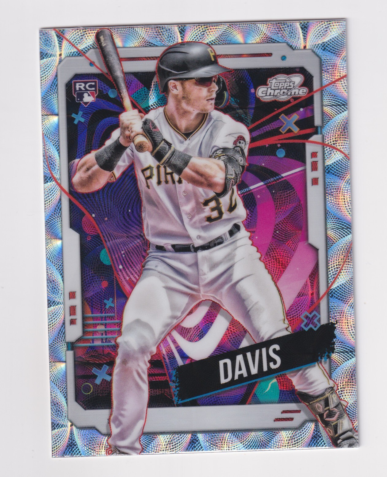 2024 Topps Cosmic Chrome NUCLEUS REFRACTOR #100 HENRY DAVIS RC Rookie Pirates