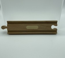 Brio Thomas Compatible Wooden Straight Track That Makes Sound- Tested