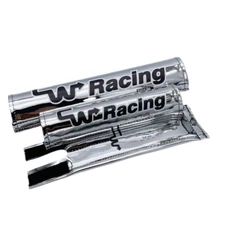CW Racing Mirror Chrome BMX Pad Set by Flite