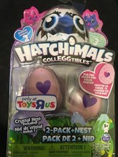 Hatchimals Colleggtibles Owlicorn 2 EGGS  Bonus Crystal Nest EGG HUNT EASTER