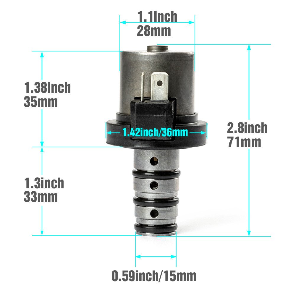 New OEM Transmission Shift Solenoid For Mitsubishi (F4A41, F4A51, Etc.) – Part #MD758981