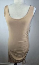 NWT! EXPRESS Size Small Women's Tan BodyCon Dress Body Contour