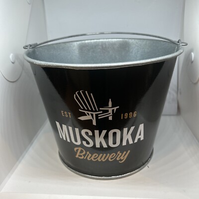 Muskoka Brauerei Metall Eis Bier Eimer Ontario Kanada