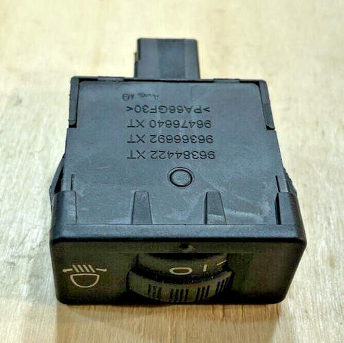 Fiat/Peugeot/Citroen Schalter Leuchtweitenregulierung 96384422XT