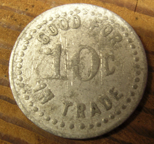 #80 - Early 1900s Good For Trade Token – DOTY LUMBER & SHINGLE CO. - Picture 2 of 4