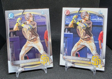 Cobb Hightower 2025 Bowman 1st Chrome Baseball Prospects Card & Base #BCP-104