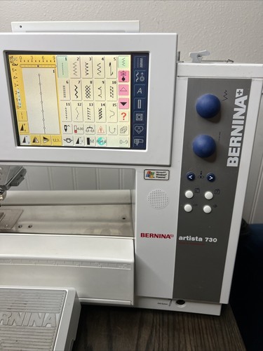 Bernina Artista 730E Sewing and Embroidery Machine Tested Working W/Foot Pedal! - Picture 8 of 22