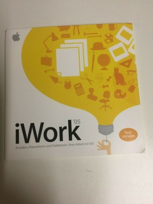 Apple iWorks 05 Testversion Neu new collector Power Pc G3 G4