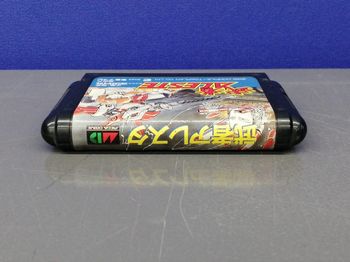 TOAPLAN Sega Mega Drive Musha Aleste w/Box Used M.U.S.H.A. TOAPLAN Sega Mega Drive Musha Aleste w/Box Used M.U.S.H.A.