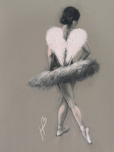 Hazel Bowman Canvas Art Print Range of Ballet Dancer Ballerina Pictures - Picture 45 of 51
