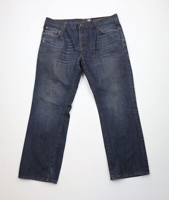 Vintage Y2K Marc Ecko Mens 40x30 Distressed Baggy Relaxed Fit Wide Leg Jeans
