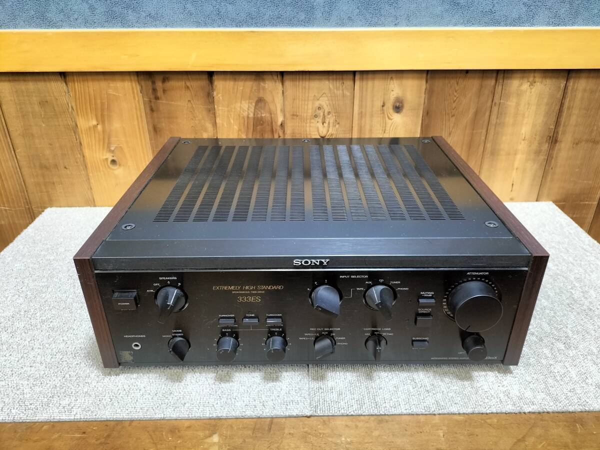 SONY TA-F333ESX Stereo Integrated Amplifier Used Operation