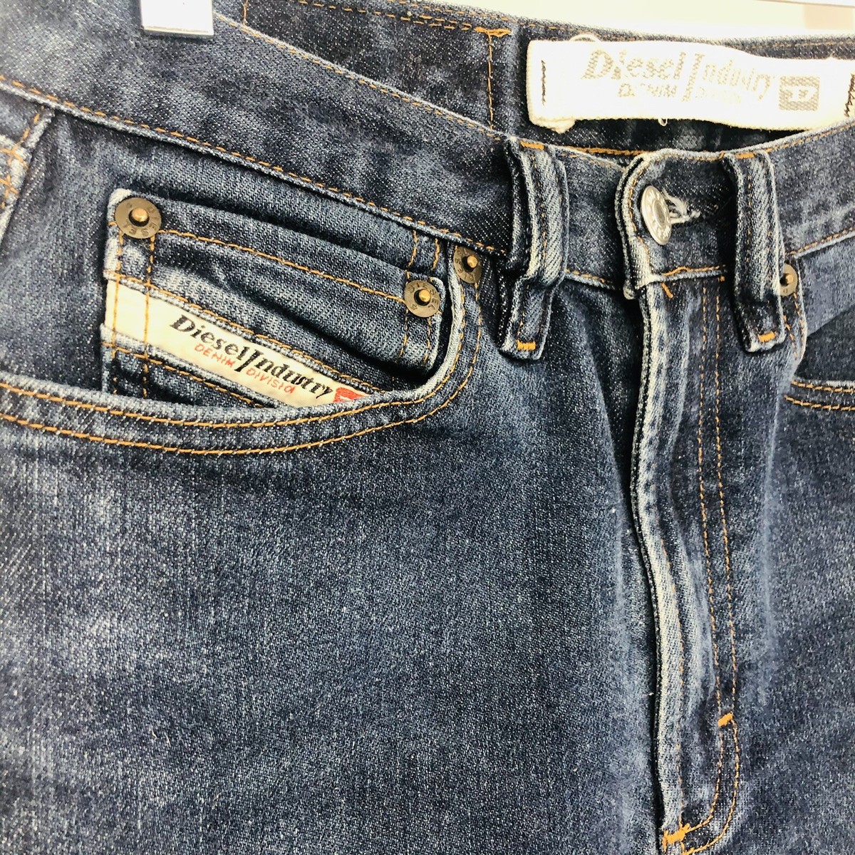 Diesel Denim Industry Division Medium Wash Superior Quality