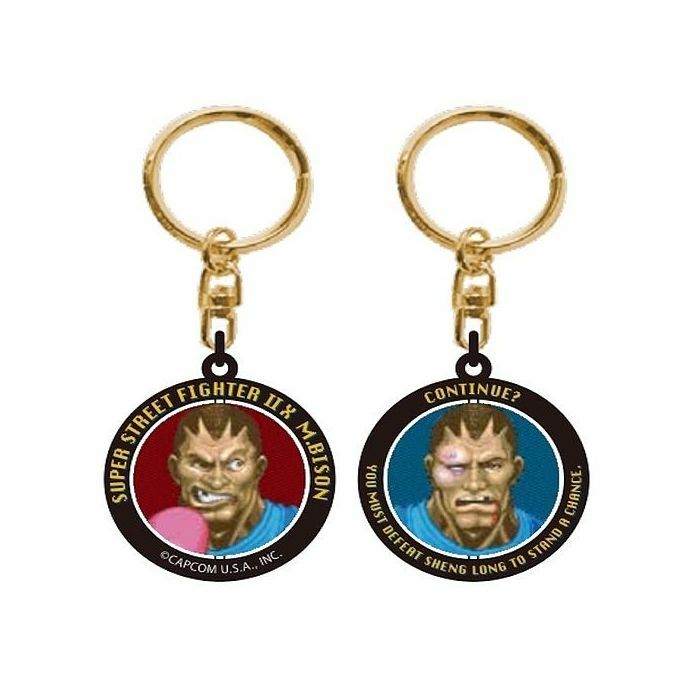 spiderwebs capcom SF2 SUPER STREET FIGHTER 2 II key chain