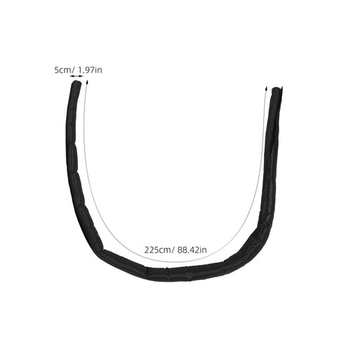 Self-rolled Wire Sleeve Pvc Cable Protector Power Cord Cover Flexible Tube - Afbeelding 5 van 12
