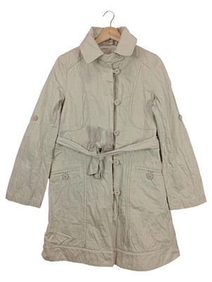 ADOLFO DOMINGUEZ Trenchcoat Damen 38/M Beige Klassisch Elegant