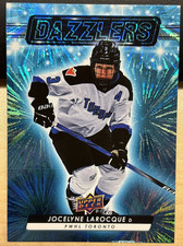 2024-25 24/25 Upper Deck PWHL Dazzlers Blue DZ-11 Jocelyne Larocque Sceptres
