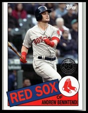 2020 Topps 1985 Topps 35th Anniversary #85TB-6 Andrew Benintendi Red Sox