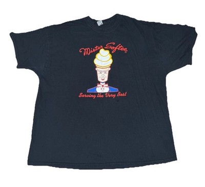Authentic Mr Mister Softee Serving The Very Best Ice Cream Truck Black Size XXL