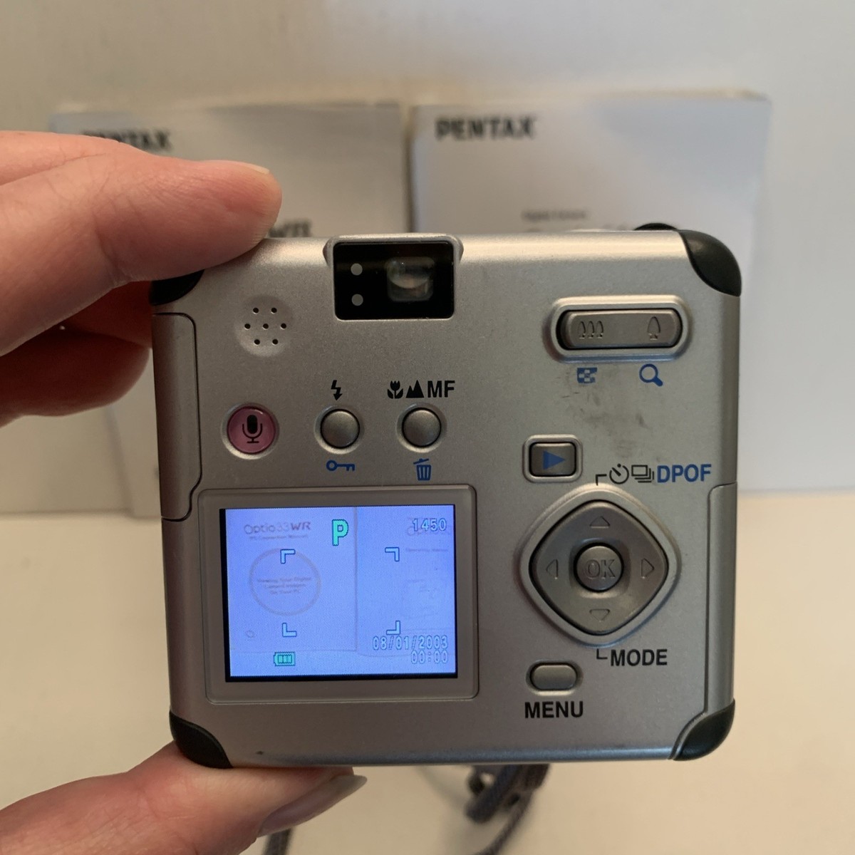 Pentax Optio 33WR 3.2MP Water Resistant Digital Camera Tested 