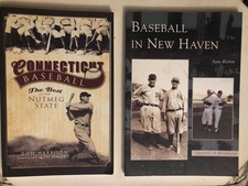 Lot Of 2 SC Books, Connecticut Baseball And Baseball In New Haven 