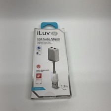 ILuv USB Audio Adapter PC and Laptop podcast USB Microphone Headphones