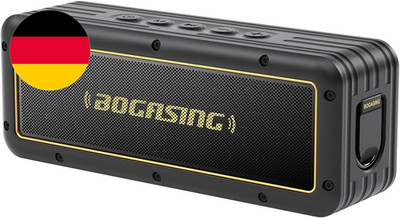BOGASING G4 Bluetooth Lautsprecher, Bluetooth Box Mit Tieferem Bass, 50W Kabello