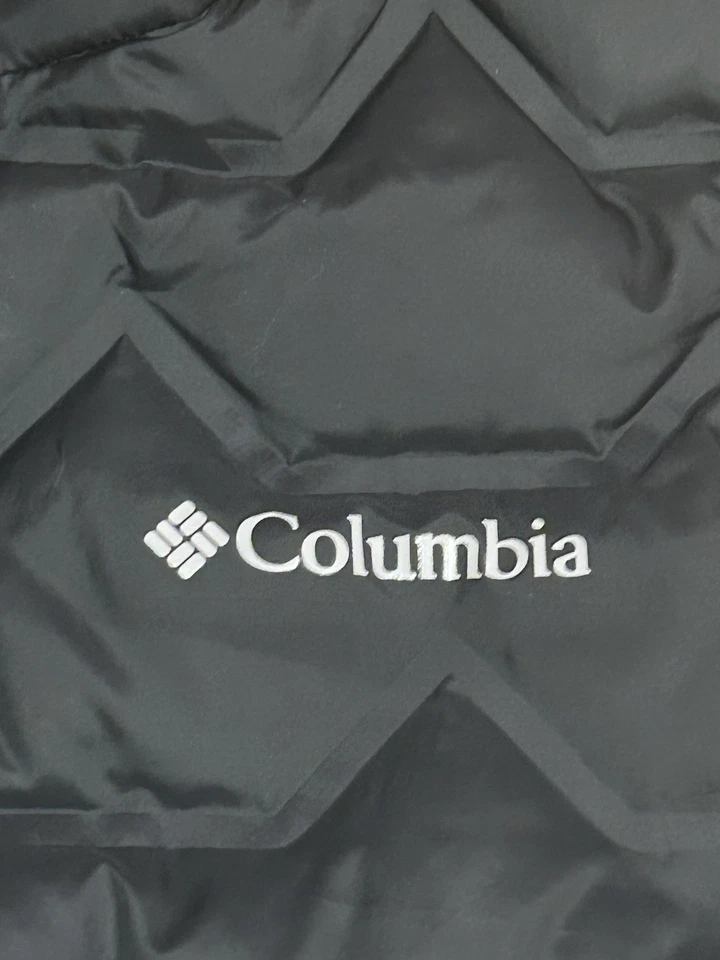 Chaleco acolchado Columbia Omni-Heat 650 negro para hombre talla pequeña Foto 3 de 4