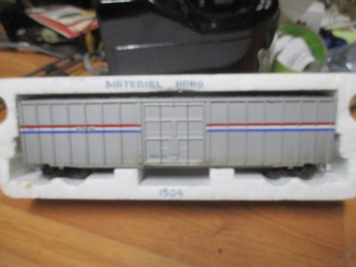 Amer Models 1504 Amtrak Boxcar (27/5/26) Sig Coll - Escala desgastado | Condition: Used