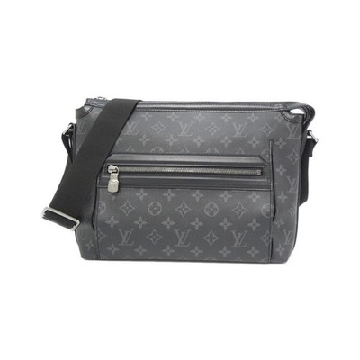 echt Louis Vuitton Monogramm Eclipse Odyssey Messenger PM Schultertasche M...