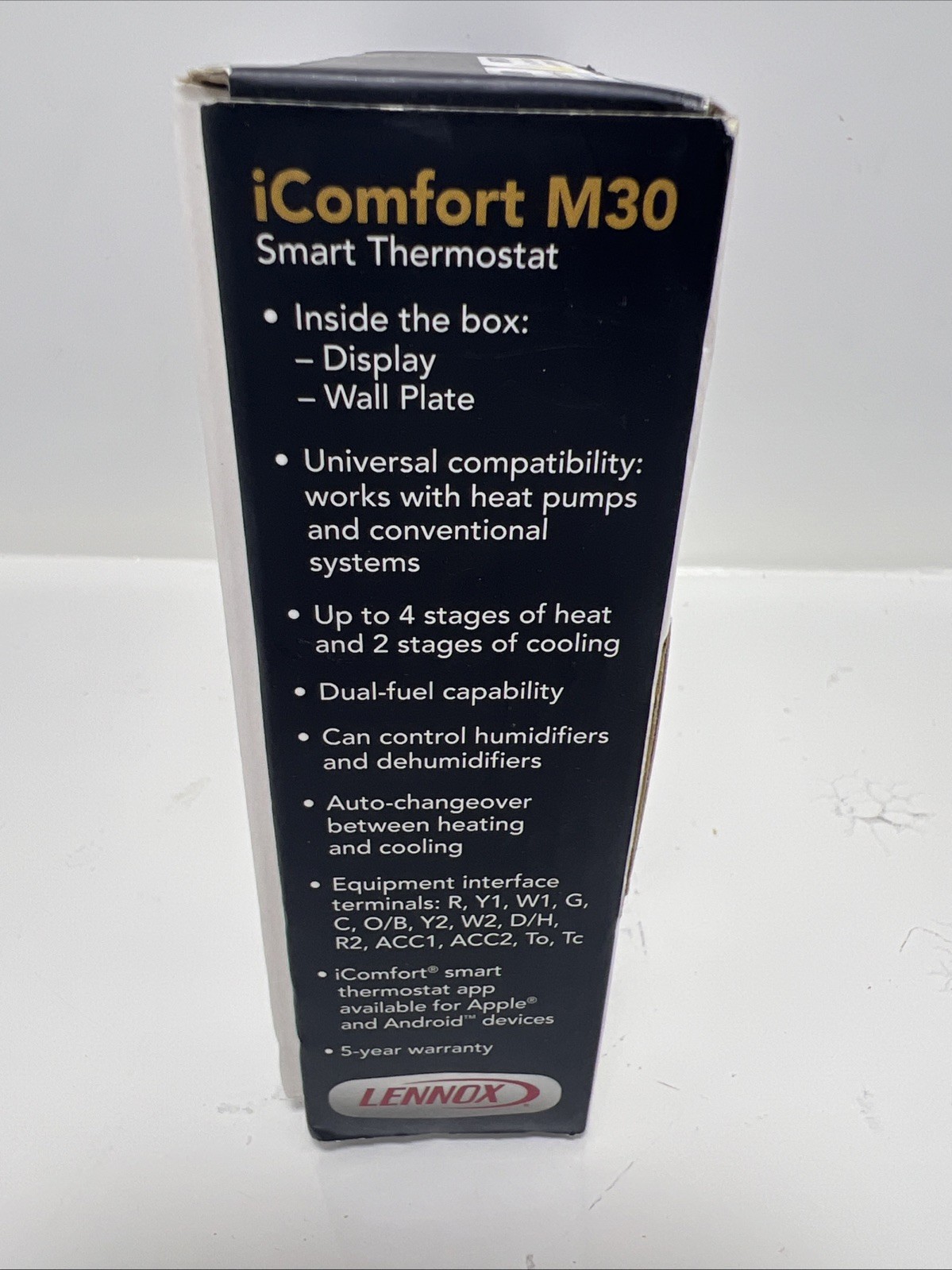 Lennox iComfort M30 Universal Smart 4.3" LCD Color Display Programmable...