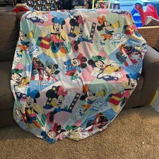 Vtg 1980's Disney Minnie Mouse twin sheet