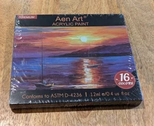 Acrylic Paint 16 Colors New
