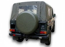 Reserveradabdeckung oliv Militär für MB Wolf Puch Reserverad Schutzhülle 16-Zoll