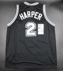 Dylan Harper Signed Autographed San Antonio Spurs Basketball Jersey JSA COA SD