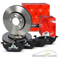 TRW Bremsscheiben +BelÄGe Vorne FÜR Audi A1 8X Seat Ibiza Skoda Fabia VW Polo 6R