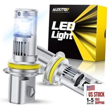 Bulbs, 900% Brighter HB1 Light Bulbs, 6000K Cool White, Plug N Play, Long 9004
