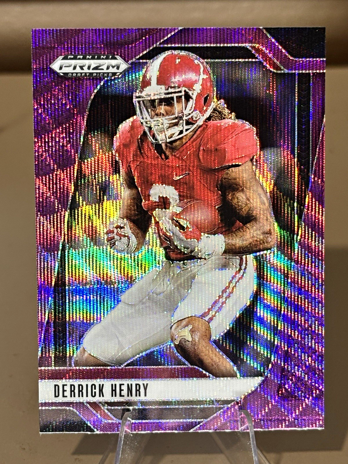 Panini 2025 Prizm Draft Picks Derrick Henry Alabama Crimson Tide #171 Purple