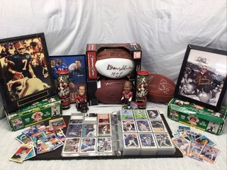 Large Lot Of Sports Cards/ Memorabilia/MLB/ NFL/ Autograph/ Rookie/ Allstar/ HOF