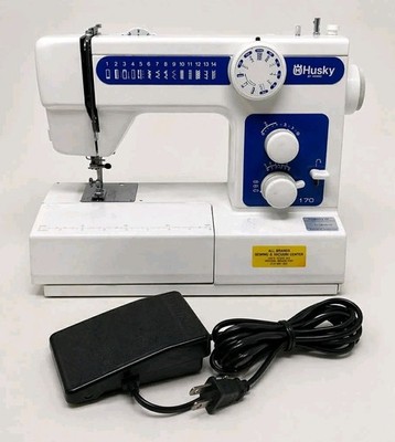 Vintage Husqvarna Viking Husky 170 Sewing Machine Heavy Duty w