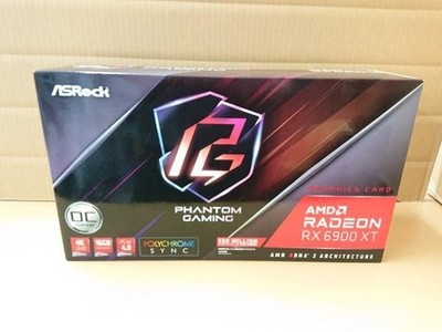 ASRock AMD Radeon RX 6900 XT Phantom Gaming D 16GB GDDR6 GPU Used