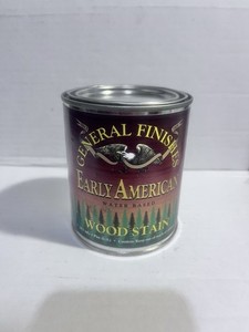 General Finishes Water Based Wood Stain, "Early American" used