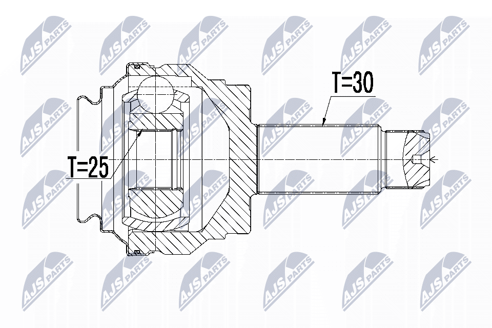 Outer Cv Joint For Bmw X5/X6 06- /Rear/ - Image 8