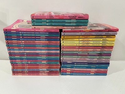 Lot Of 47 Sweet Valley Twins Books By Francine Pascal 80s & 90s