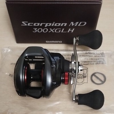 リール Shimano Scorpion MD 300XGLH Shimano 24 Scorpion MD 300XGLH Right Hand JDM Baitcasting Reel